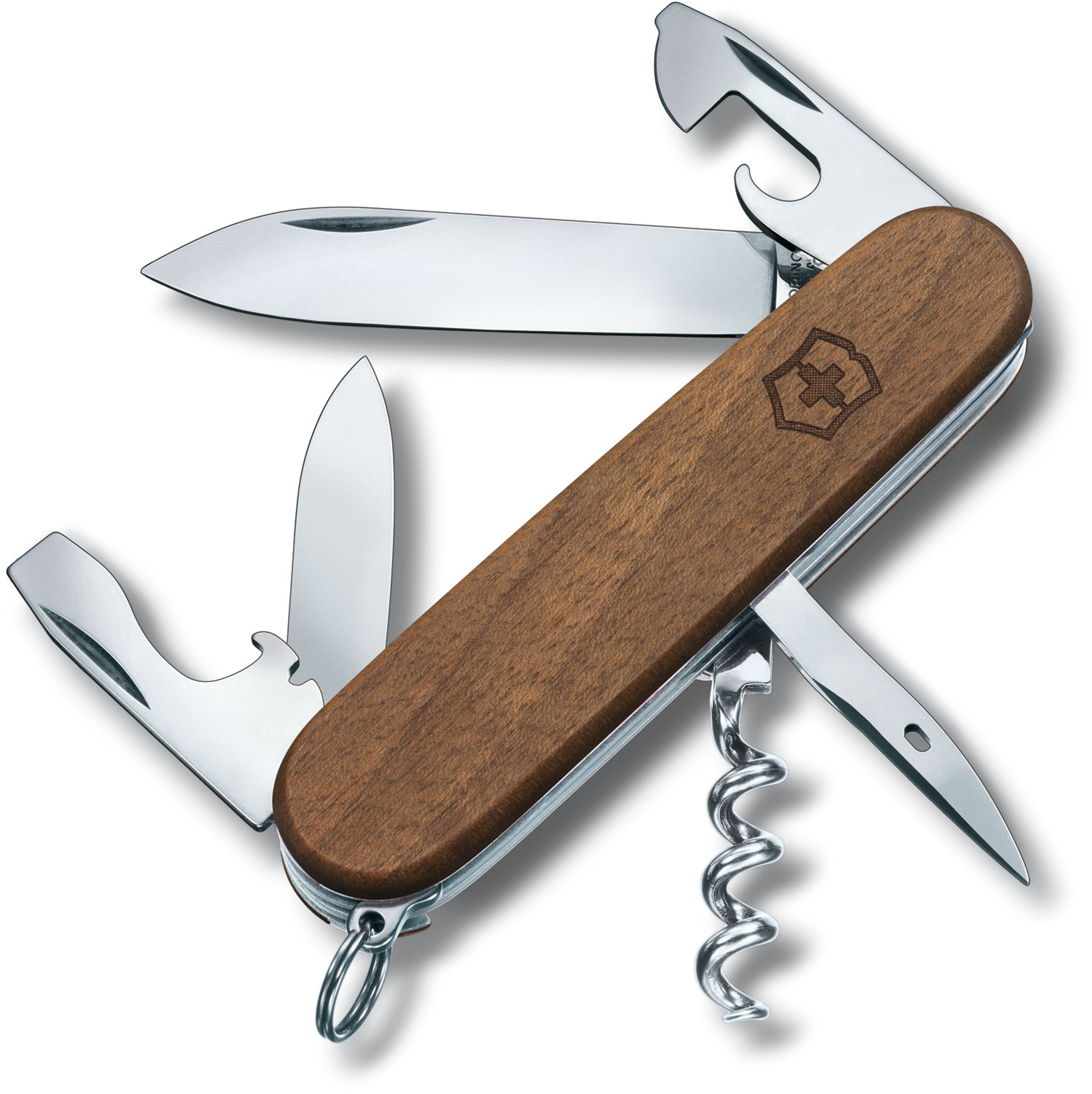 Victorinox Swiss Army Spartan Multi-Tool, Walnut Wood, 3.58