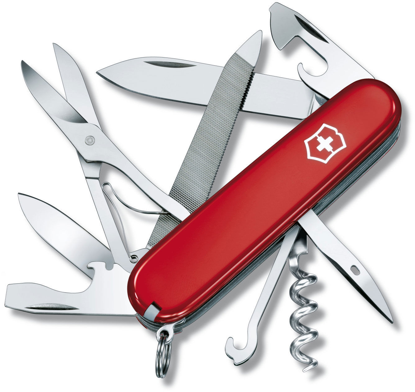 Victorinox Swiss Army Mountaineer Multi-Tool, Red, 3.58