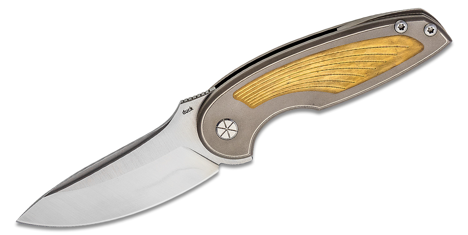 Reviews and Ratings for Andrei Sander Custom Duck Flipper Knife Elmax