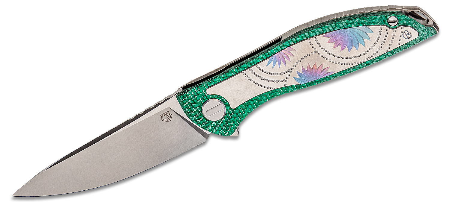 Shirogorov Custom Division Chris Reeve UniHation Flipper Knife