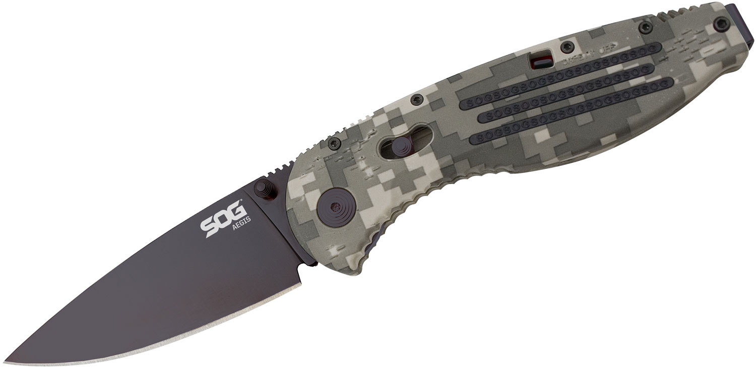 SOG Aegis Folding Knife Assisted 3.5
