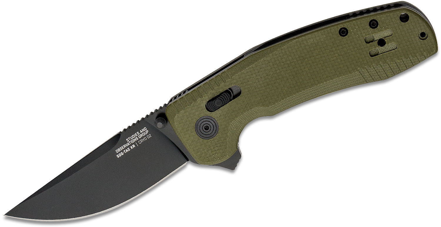 SOG SOG-TAC XR Flipper Knife 3.39