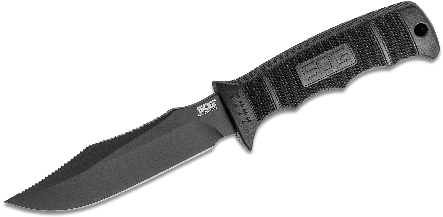 実物 SOG E37S-K seal pup Elite kydex SOG SEAL Pup Elite Fixed 4.85