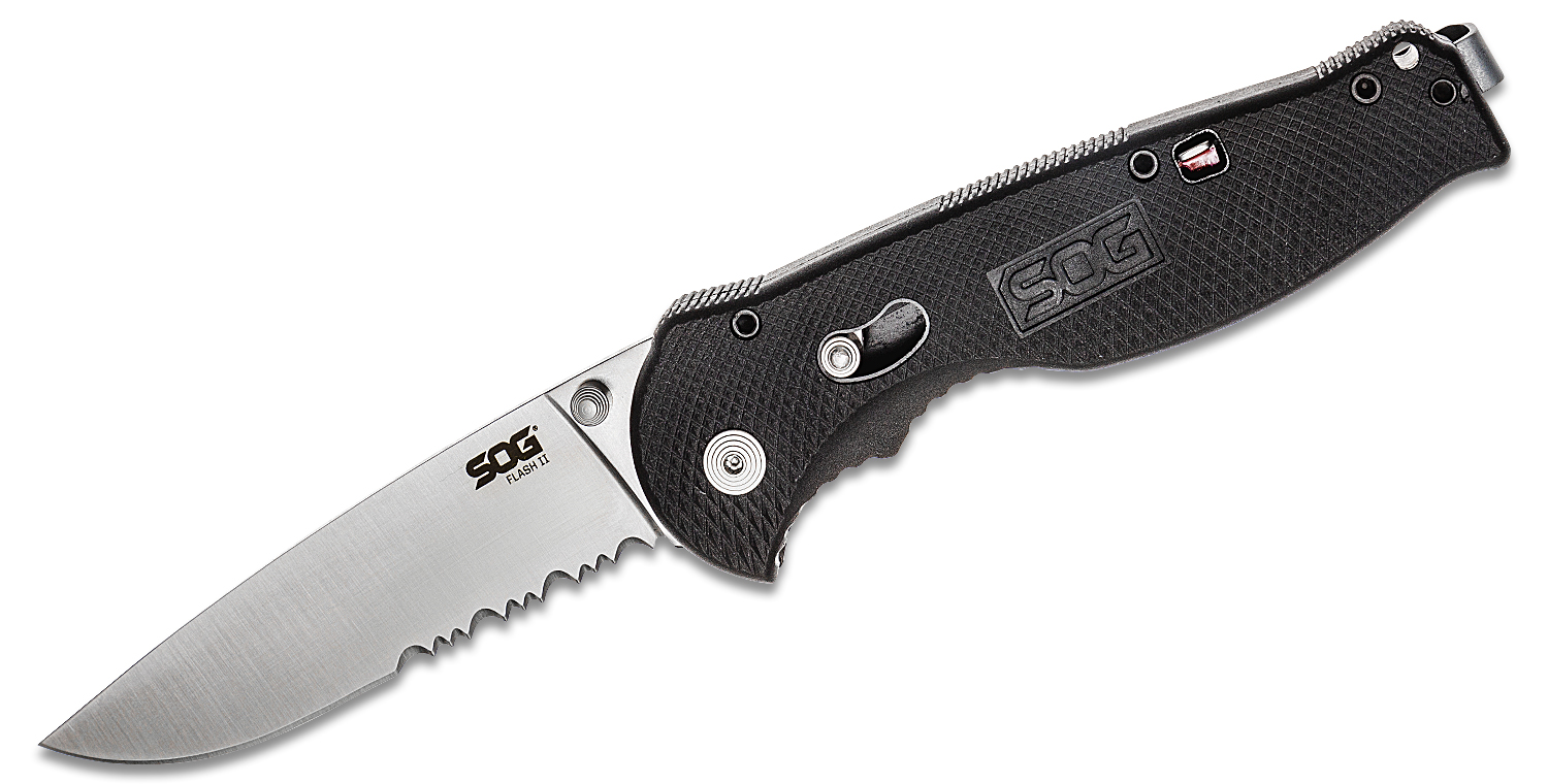 SOG Flash II Folding Knife Assisted 3.5
