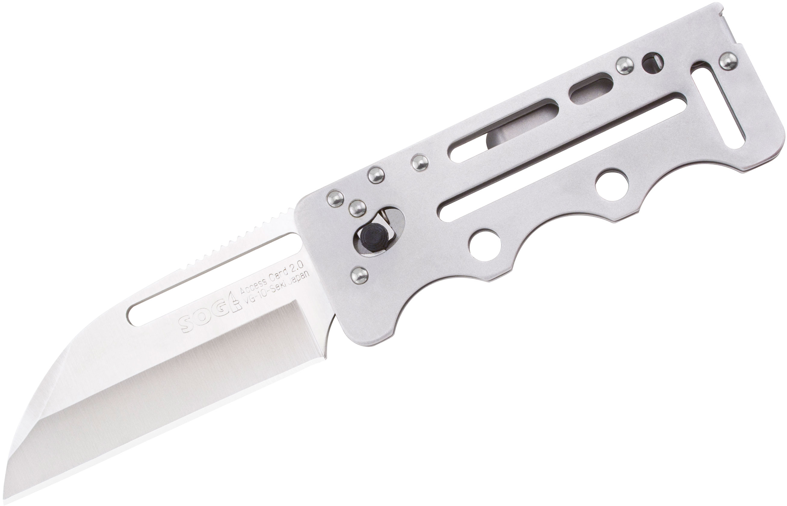 SOG Access Card 2.0 (Practical Satin) 2.75