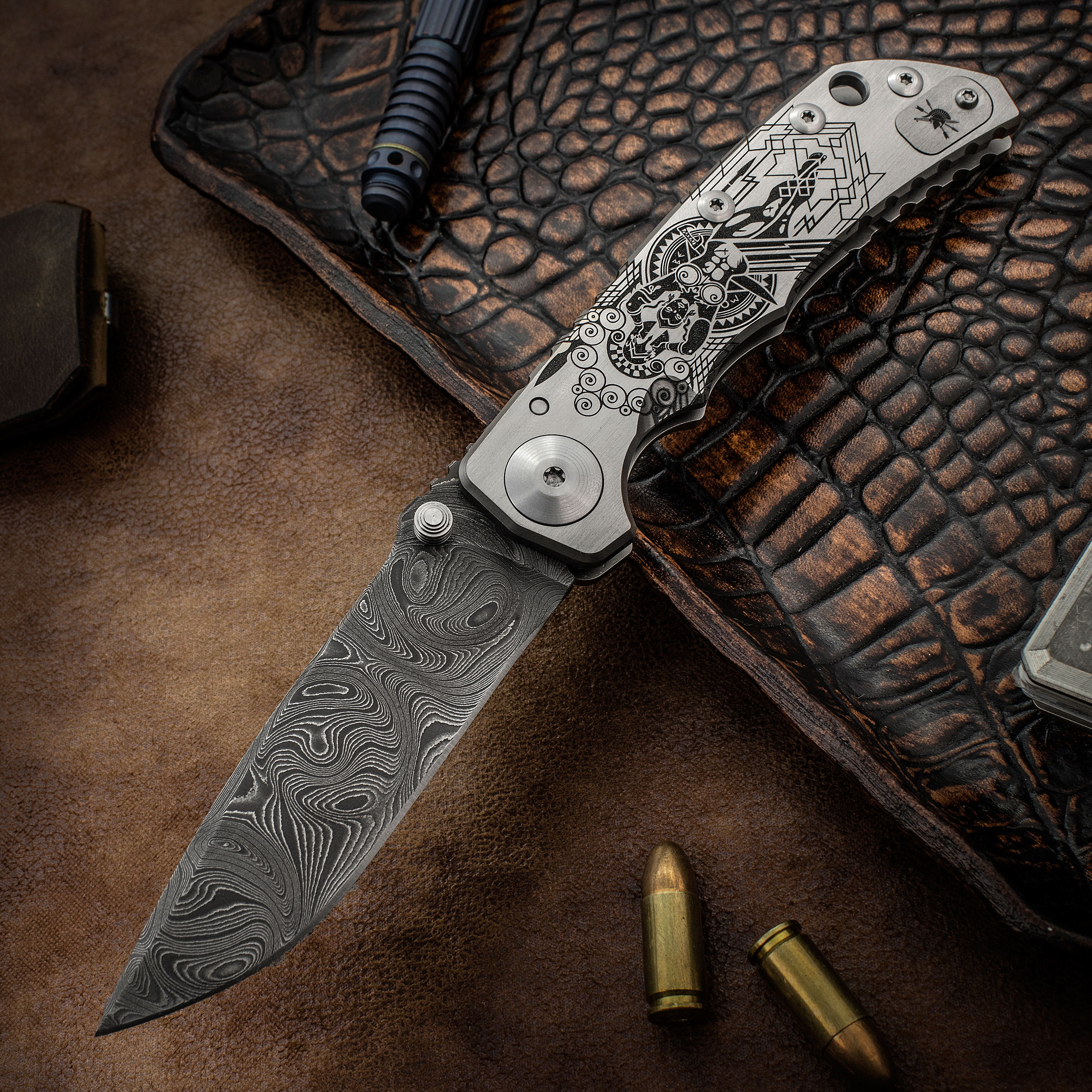 Spartan Blades SHF Custom Harsey Folding Knife 3.95
