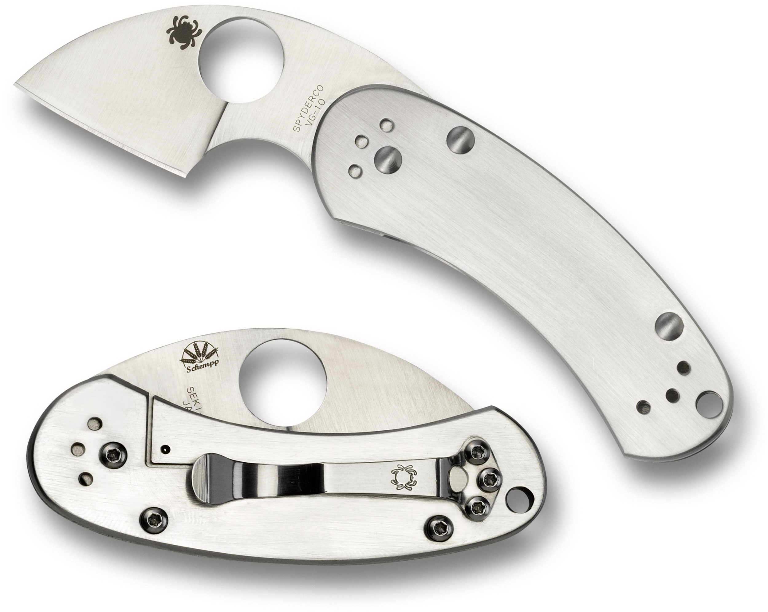 Spyderco C166P Equilibrium Folding Knife 1.69