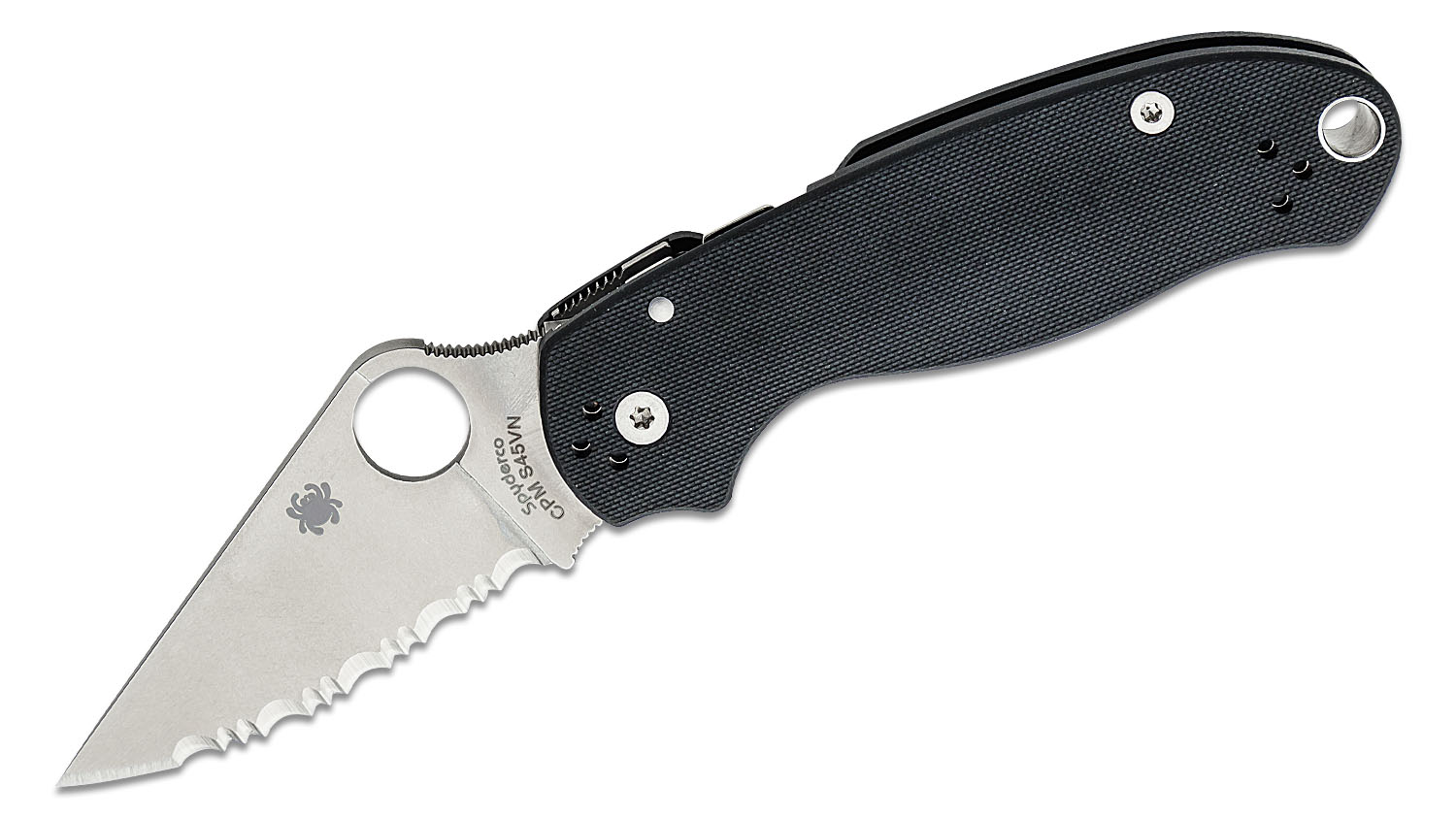 Reviews and Ratings for Spyderco Para 3 Folding Knife 3" S45VN Satin