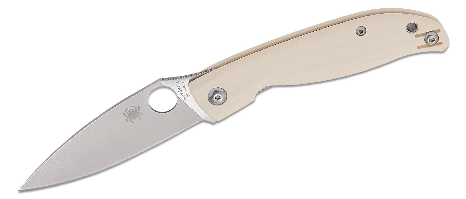 Spyderco Mantra 4 Liner Lock Front Flipper Knife 3.34
