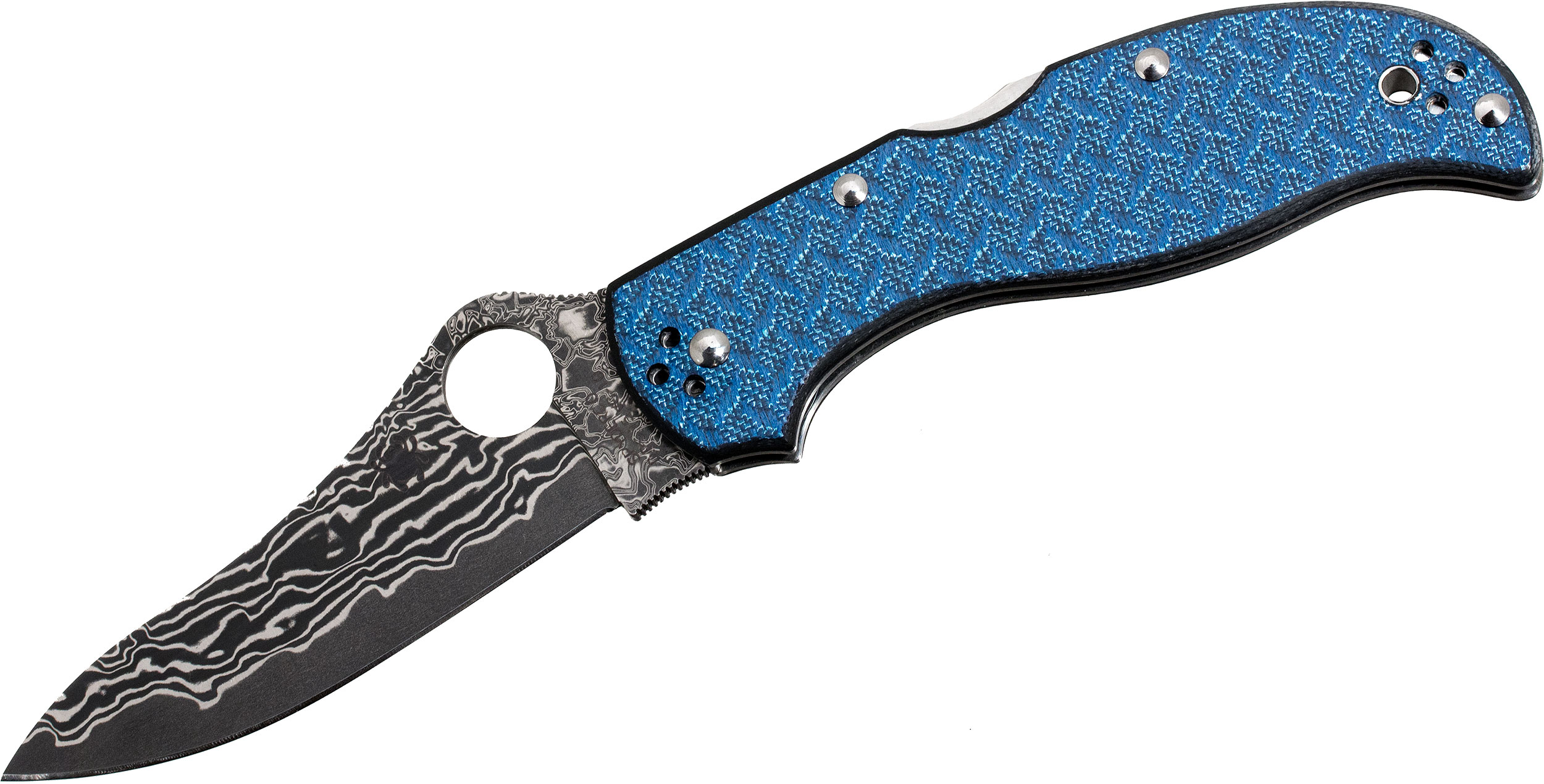 アメトイ。アルビン。 Spyderco C90GFBLPD Stretch Folding Knife 3-1/2