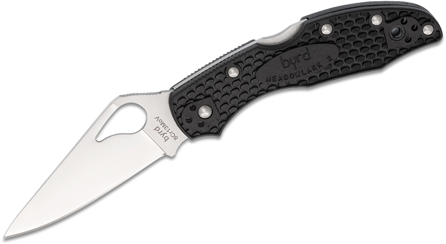 Spyderco Byrd BY04PBK2 Meadowlark 2 Folding Knife 2-7/8