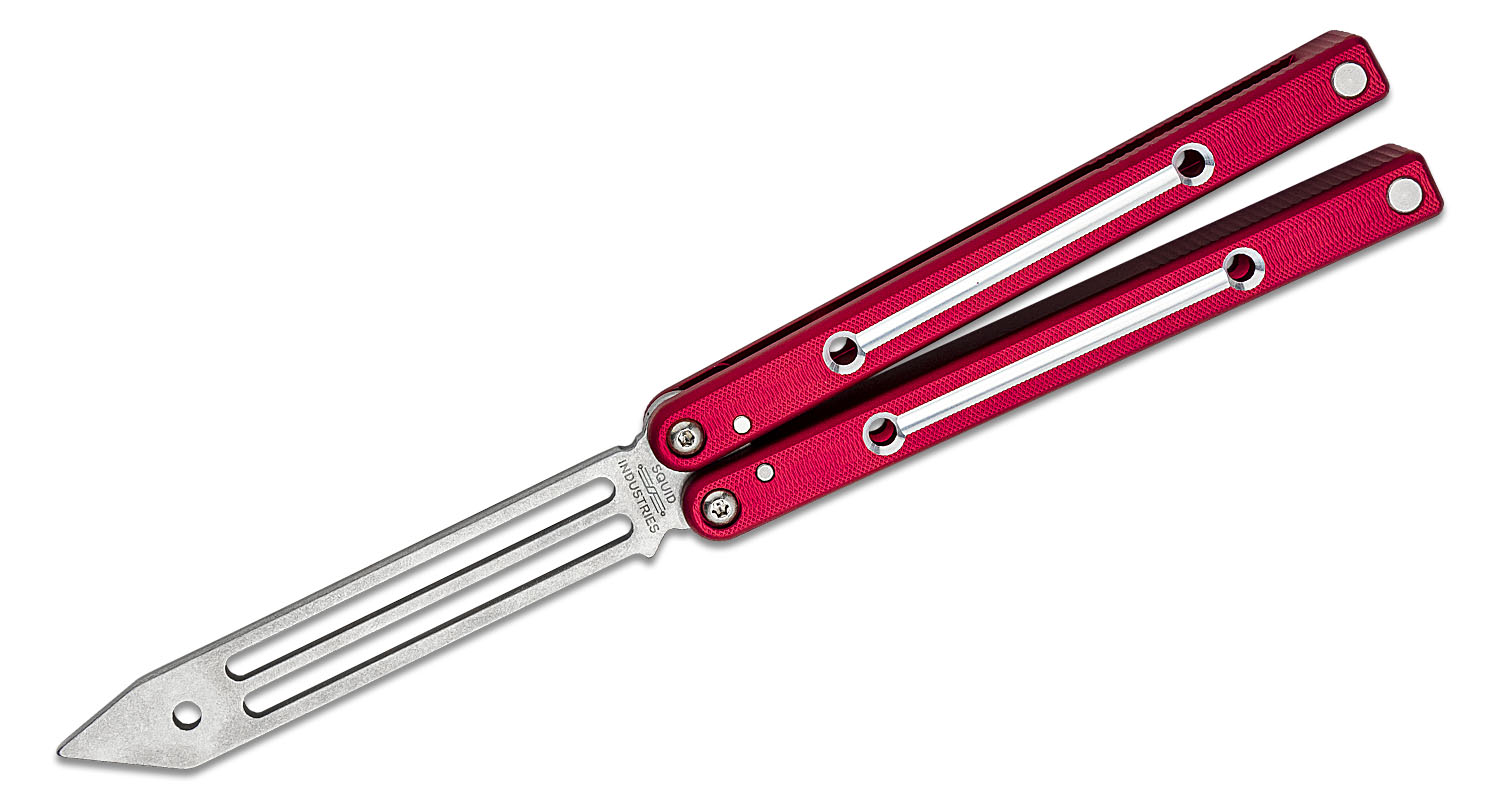 Squid Industries Dual-Tone Squidtrainer V4 Balisong Butterfly