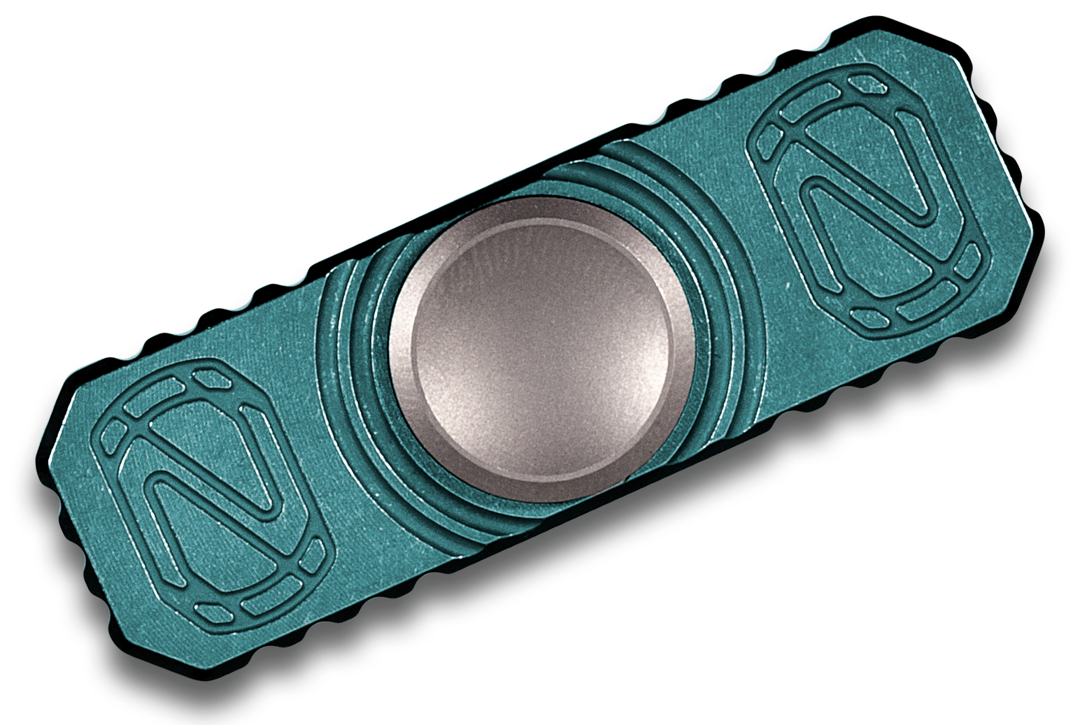 Stedemon Blue Key Chain Hand Fidget Spinner Z05BLU