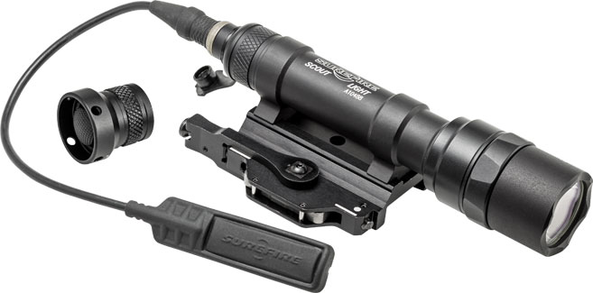 SureFire M620 Ultra Scout Light LED WeaponLight, 500 Lumens, Black