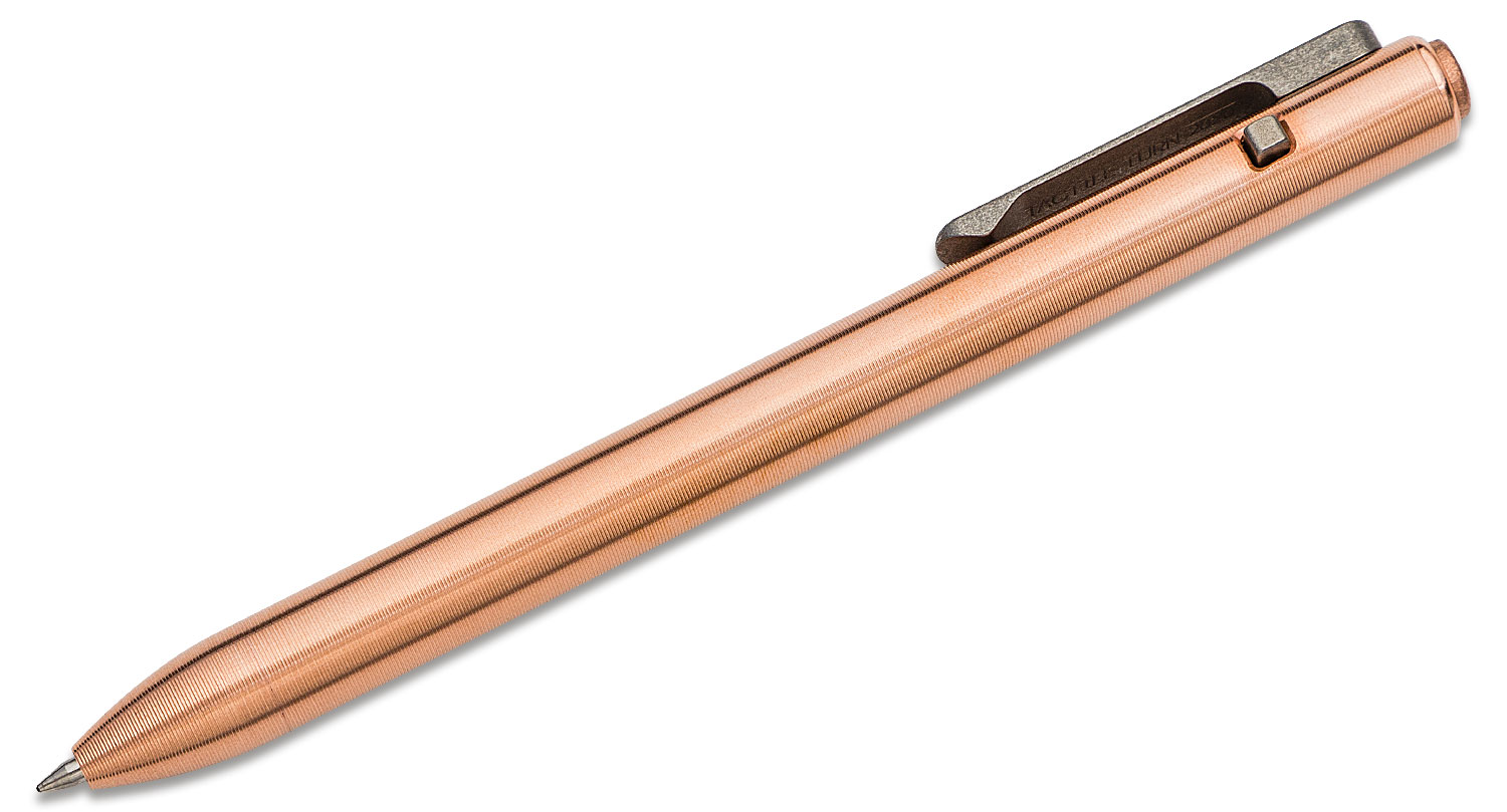 Tactile Turn Copper Side Click Pen, Standard, 5.8