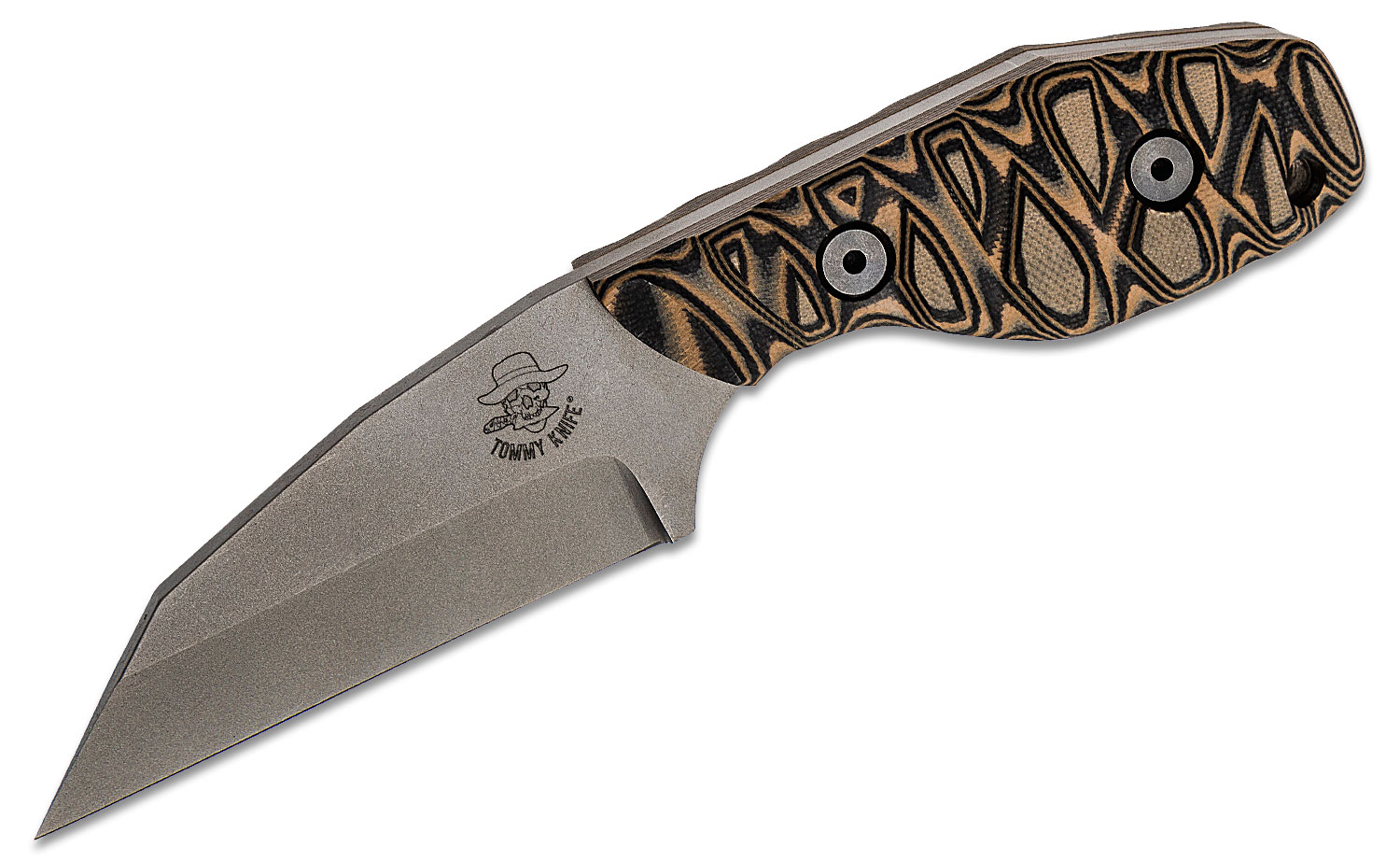 Tommy Knife Hotel Fixed Blade Knife Hand Ground 3.5