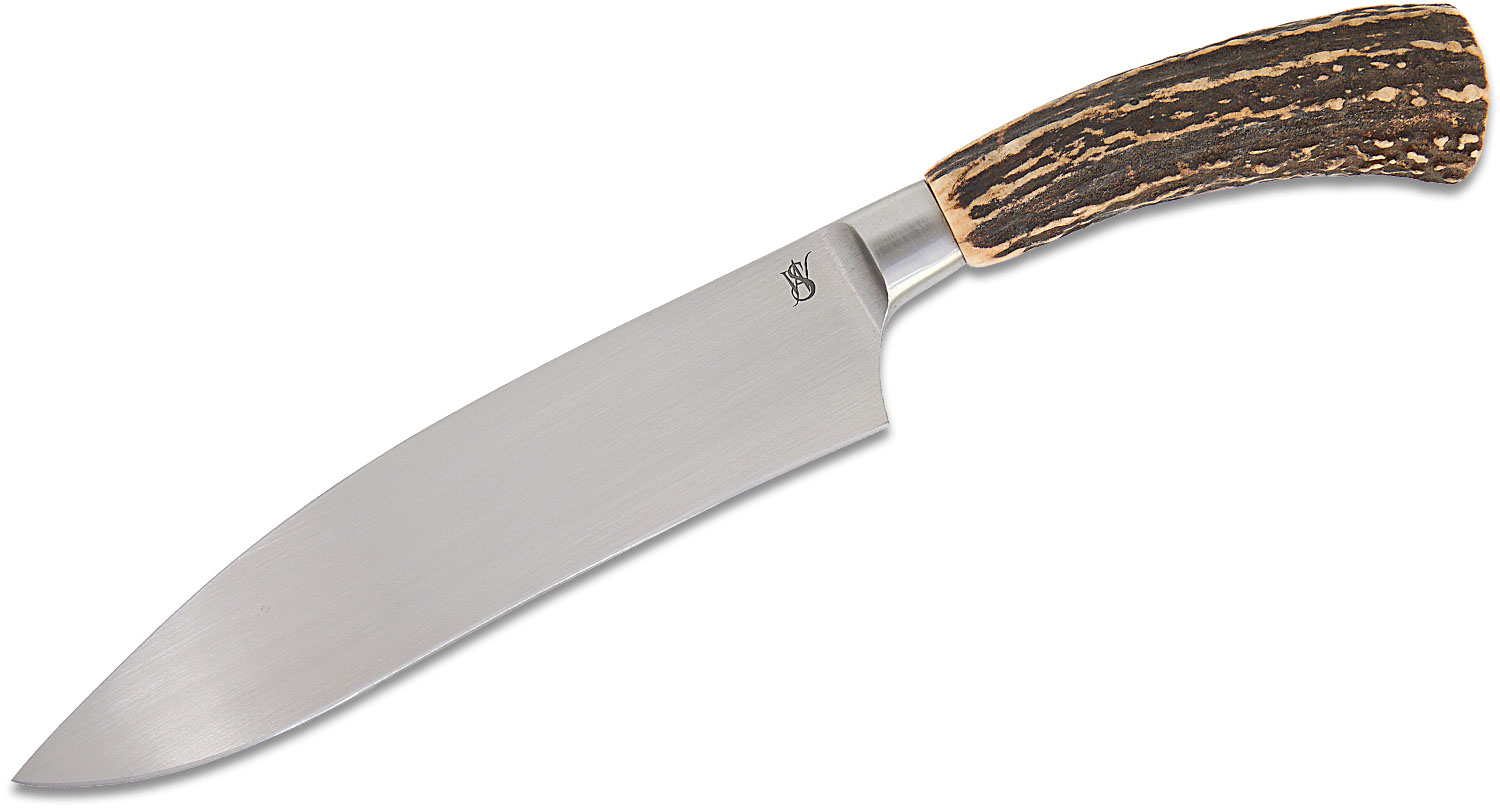 W.A. Surls Custom One-Off Integral Bowie Fixed Blade Knife 8.25 