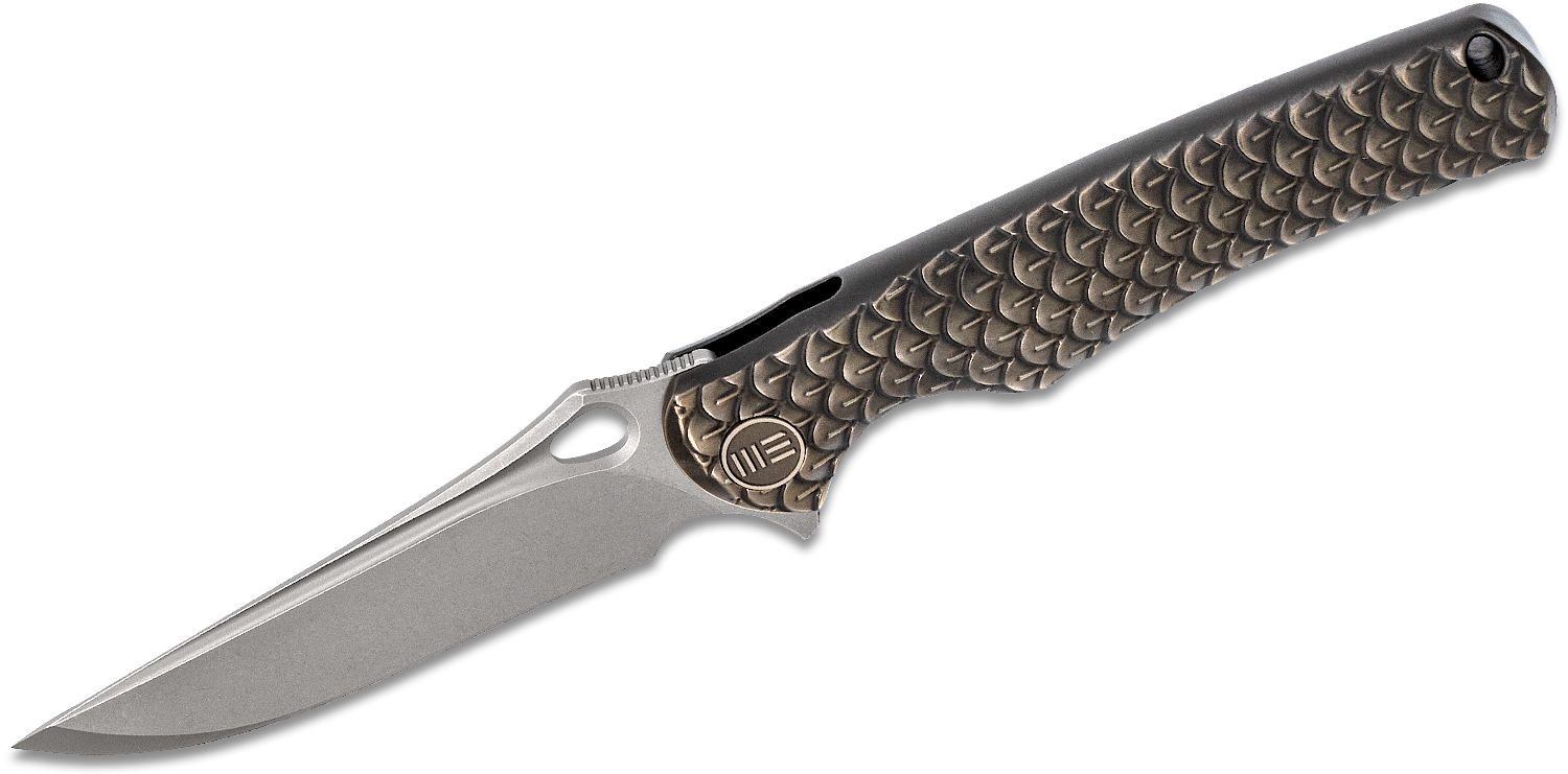 We Knife Company 819A Drakon Integral Flipper Knife 3.45