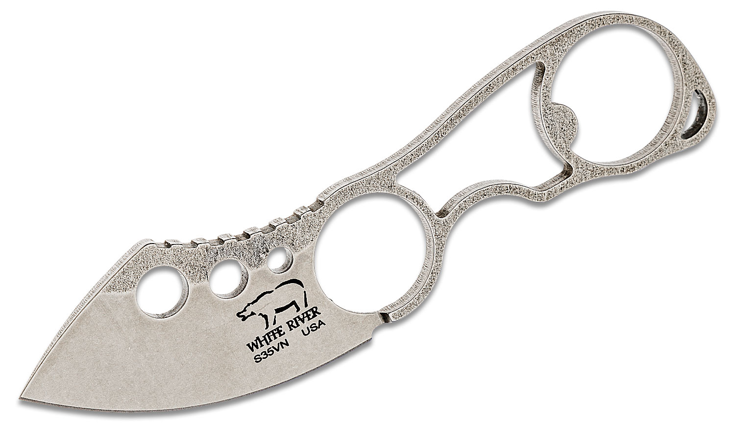 White River Knives Knucklehead II Fixed Blade Knife 2.875" S35VN