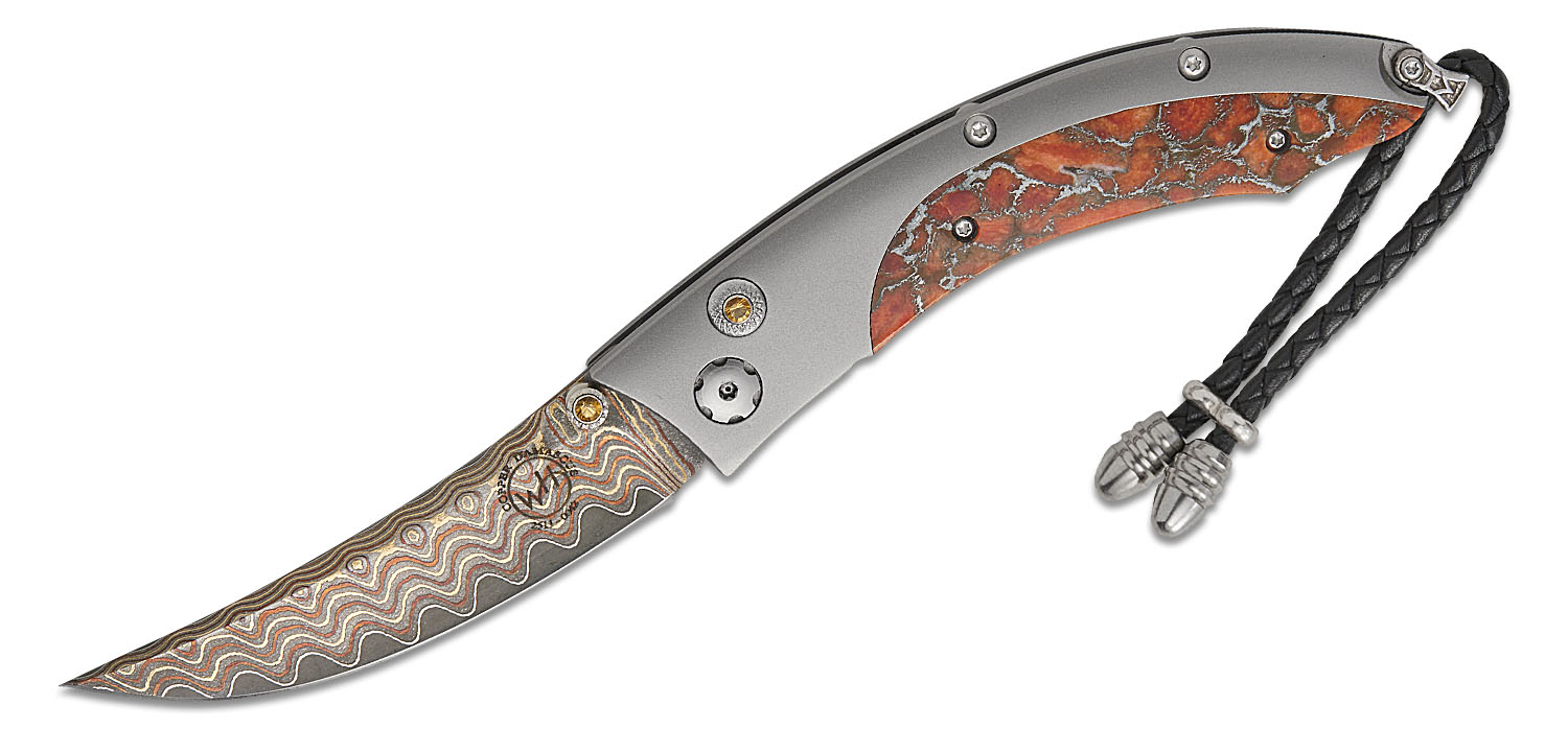 William Henry Persian 'Copper Sunset II' Compact Folding Knife 2.5