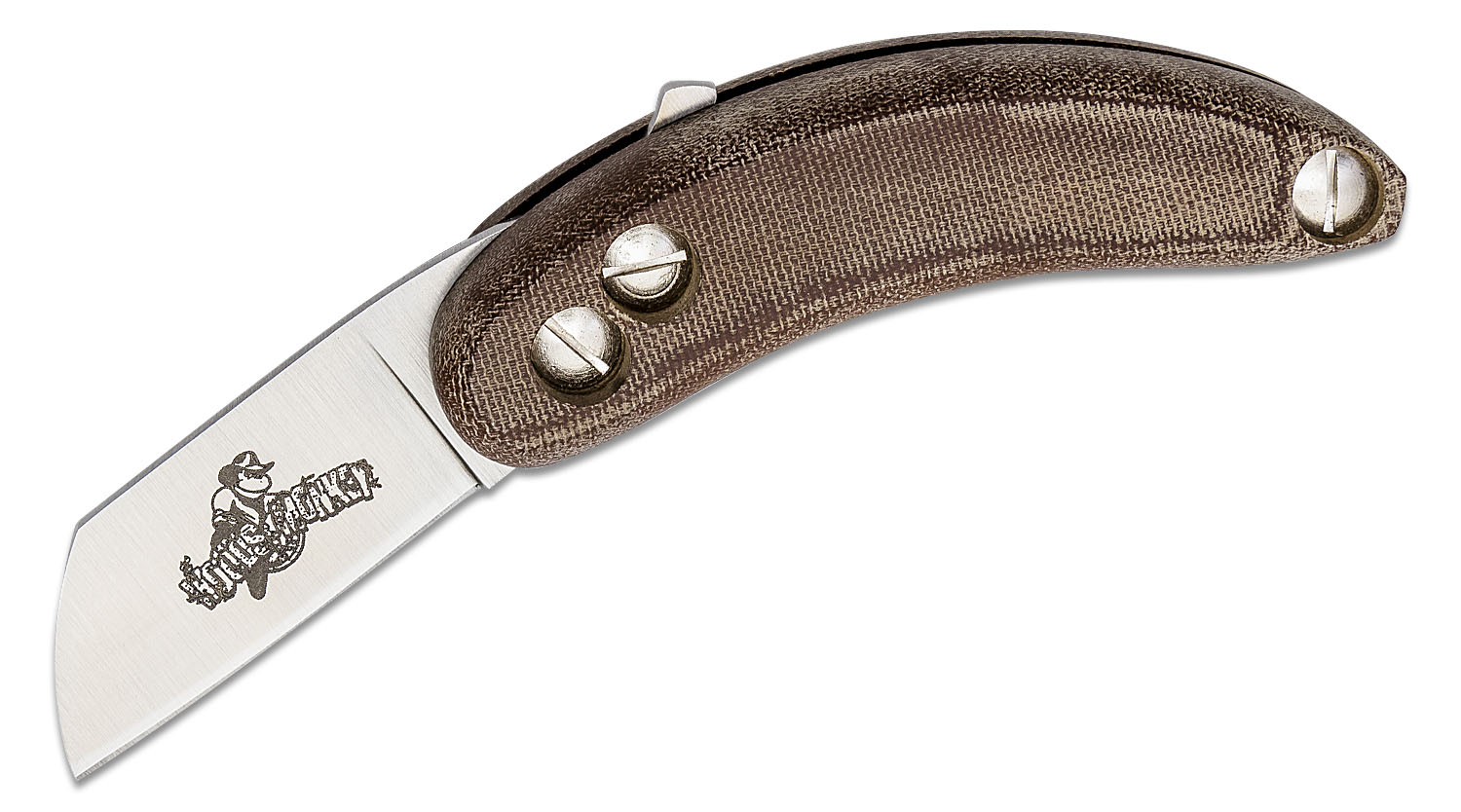 Woodsmonkey Banana Peel HD Modular Friction Folding Knife 2.5” AEBL