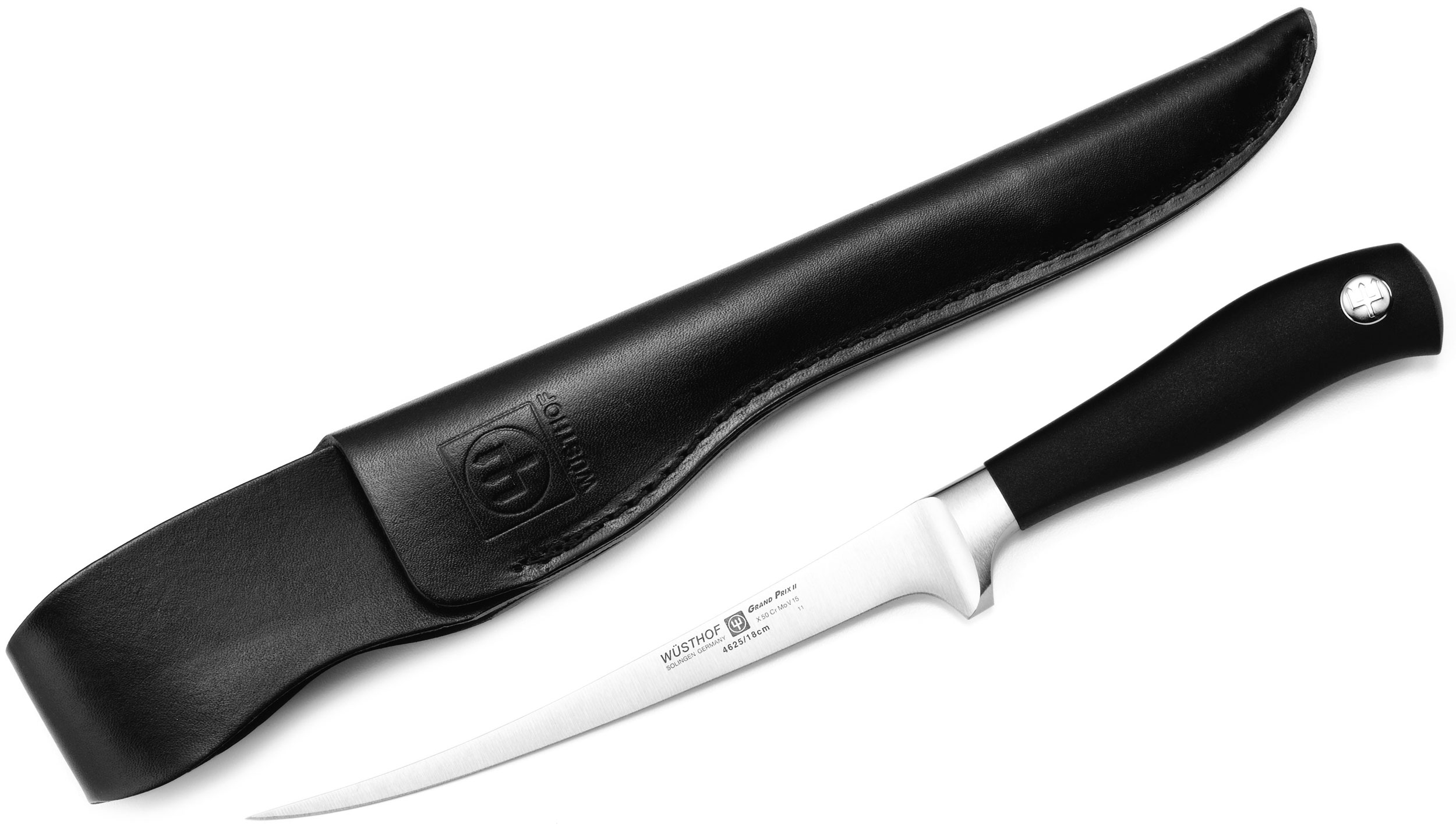 Reviews and Ratings for Wusthof Grand Prix II 7" Fillet Knife, Black Handle, Leather Sheath