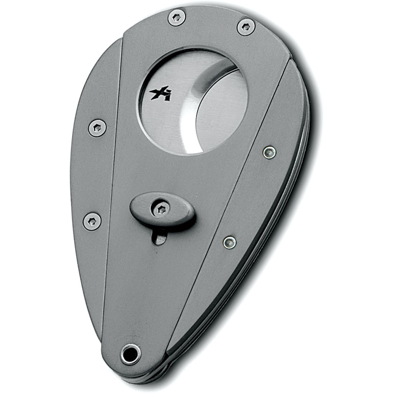 XiKAR Xi1 100TI Cigar Cutter Double Blade Cuts 54-58 Ring Sharp 440 Blades XiKAR Xi1 100TI Cigar Cutter Double Blade Cuts 54-58 Ring Sharp 440 Blades