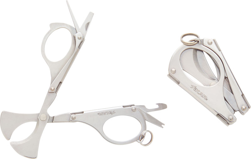 4★新品タグ付き★ Irregular cutter combination XIKAR Xi MTX Cigar Cutter Multi-Tool - Chrome Silver - KnifeCenter
