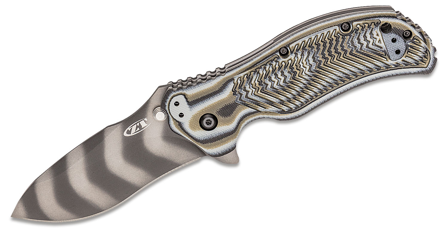 Zero Tolerance Model 0350TSPG Assisted Flipper Knife 3.25