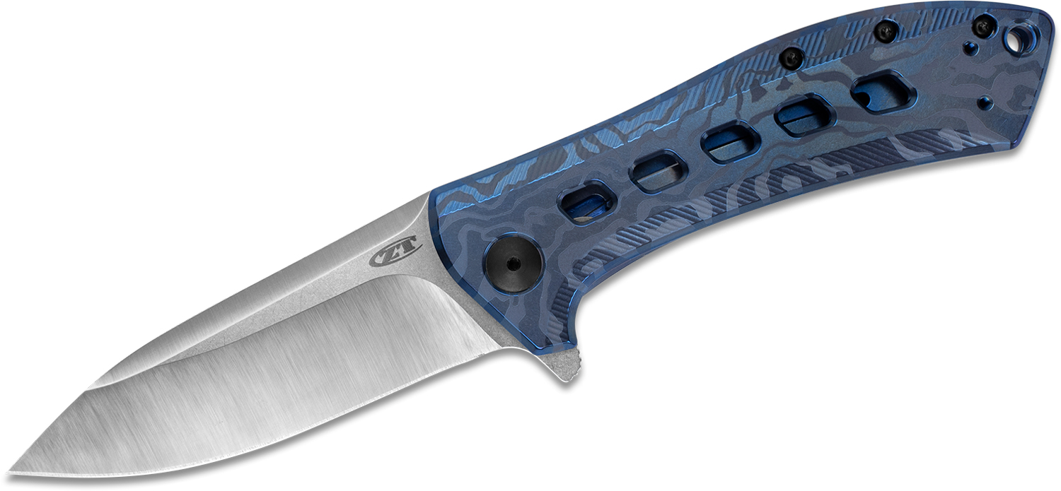 type I drop gray×blue rose stina M Zero Tolerance Sprint Run Rexford 0801TIBLU Flipper Knife 3.5