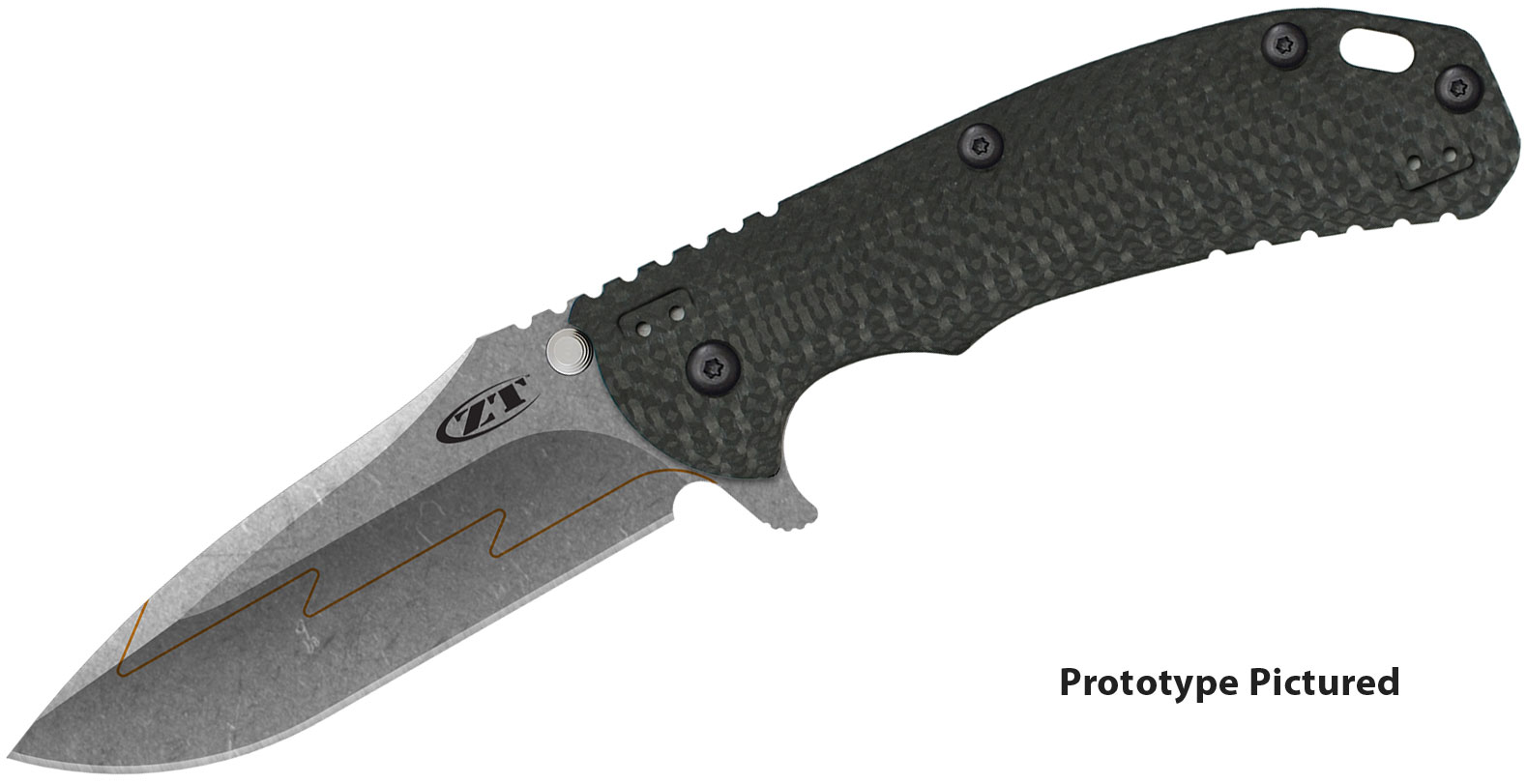 Zero Tolerance Model 0560CBCF Rick Hinderer Folder 3-3/4