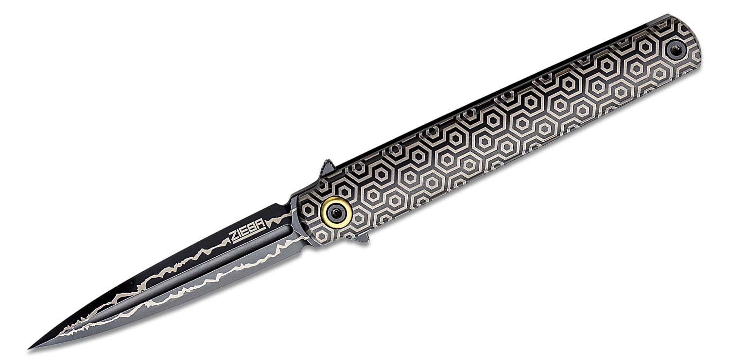 ケバブナイフ Michael Zieba Six Dagger Flipper Knife 3.05