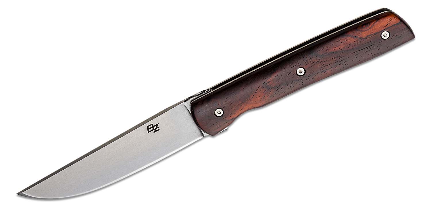 Brad Zinker Custom Urban Trapper Liner Lock Front Flipper Knife