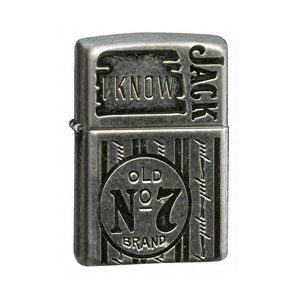 Zippo® Black Ice Street Armor, Jack Daniel's I Know Jack