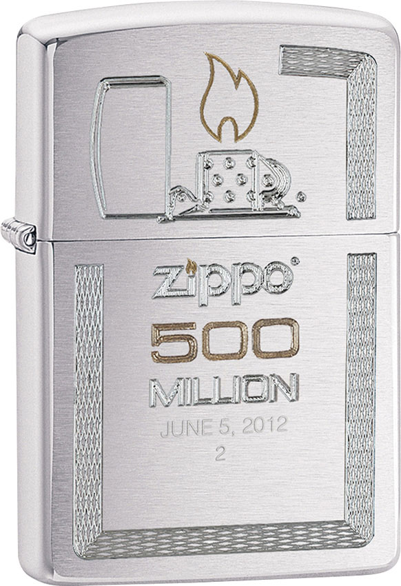 ち*ん様 Zippo COMMEMORATIVE 未使用 Zippo® 500 Million Lighter Commemorative - KnifeCenter - ZIP28412