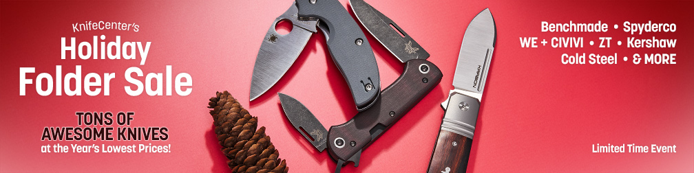 KnifeCenter's Holiday Folding Knife Sale