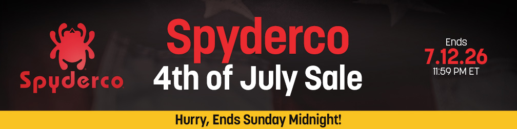 Spyderco July 4th Sale